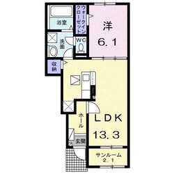 オリオンIIの物件間取画像